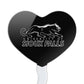 GRAPHICS & MORE Cupcake Picks Set of 6, Acrylic, Heart Love Design, University of Sioux Falls