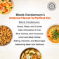 Pride Of India - Pack Of 6 - Black Cardamom Whole 5 Oz (142 Gm) - Cardamom Pods - Firm & Smoky Flavor - Freshly Dried - Ideal Fo