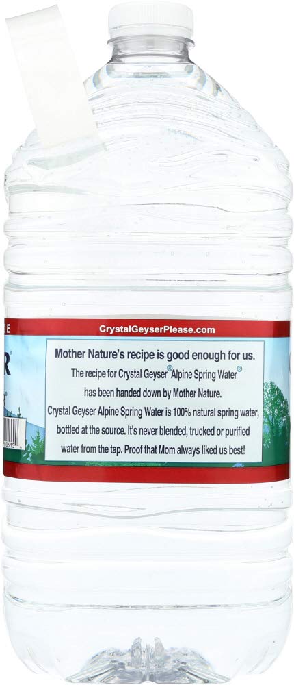 Crystal Geyser Alpine Spring Water Gallon (6 x 1 GAL)