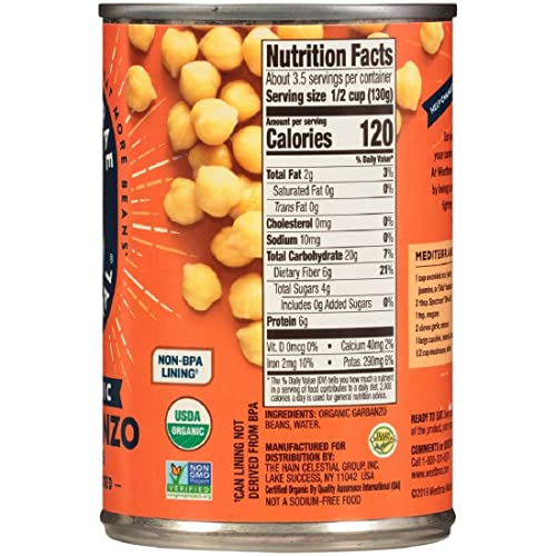 Westbrae Natural Vegetarian Organic Garbanzo Beans, 15-Ounce Cans (Pack Of 12) ( Value Bulk Multi-Pa