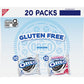 OREO Gluten Free Original & Double Stuf Chocolate Sandwich Cookies Variety Pack, Gluten Free Cookies, 20 Snack Packs (2 Cookies
