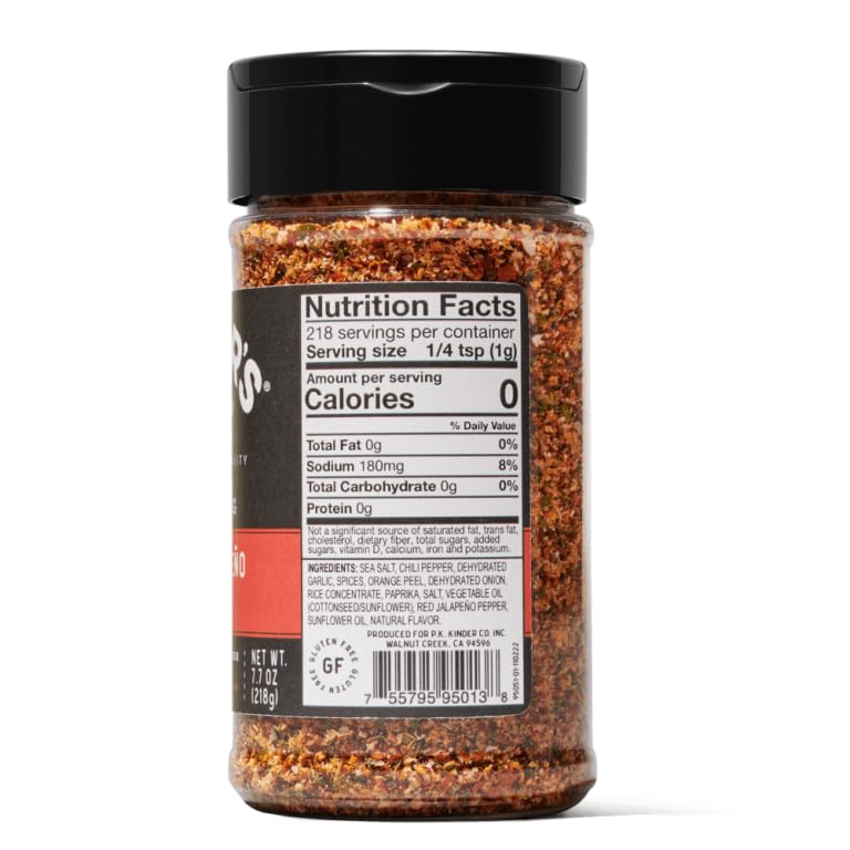 Generic Kinders Red Jalapeno Garlic Seasoning 7.7 Oz, (Pack Of 1)