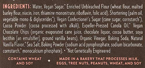 Rubicon Bakery, Cupcake Vegan Chocolate Blackout, 10 Ounce (Pack of 1)