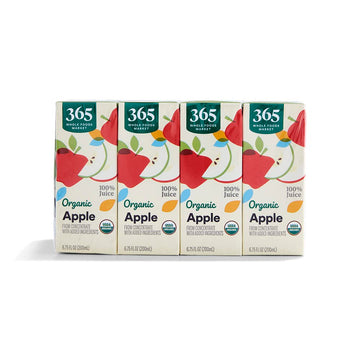 365 by Whole Foods Market, Organic Apple Juice Multipack, 6.75 Fl Oz