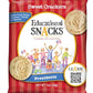 DICK & JANE EDUCATIONAL SNACKS – Nut-Free Educational Snacks for Kids, 120-Pack, 1 Ounce Each
