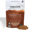 Terrasoul Superfoods Organic Cognitive Mushroom Coffee, 30 Servings, 14.29 Oz, Energize Your Morning And Boost Focus With Powerf