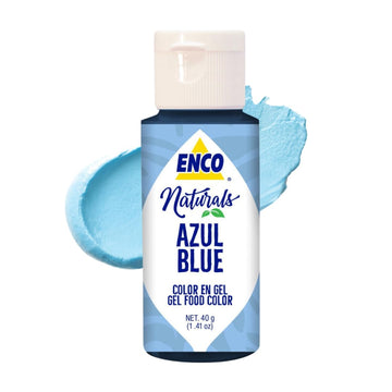 ENCO Naturals Food Coloring Gel Blue 1.41 oz (40g) Concentrated, Vegan, Kosher