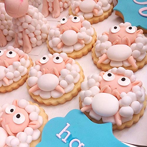 1 Bottle Candy Eyeballs Eyes Cake Cupcake Toppers Cookie Decorations Sweet Personalities Edible Candy For Christmas Cake Cupcakes Decoration(Small)