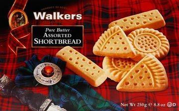 Walkers Shortbread Assorted Shortbread Cookies, Pure Butter Shortbread Cookies, 8.8 Oz Box