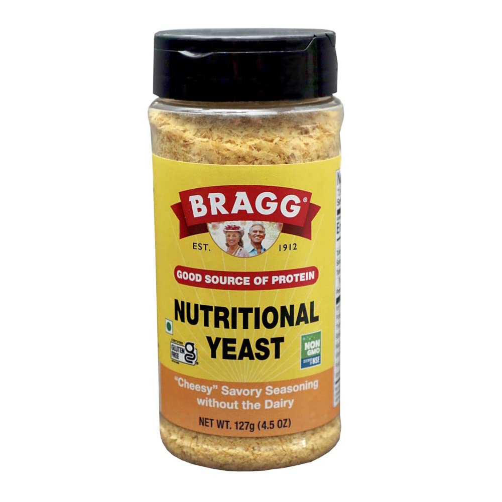Bragg Top-Grade Nutritional Yeast Seasoning 4.5 Ounce (Packaflavor Blendg May Vary)