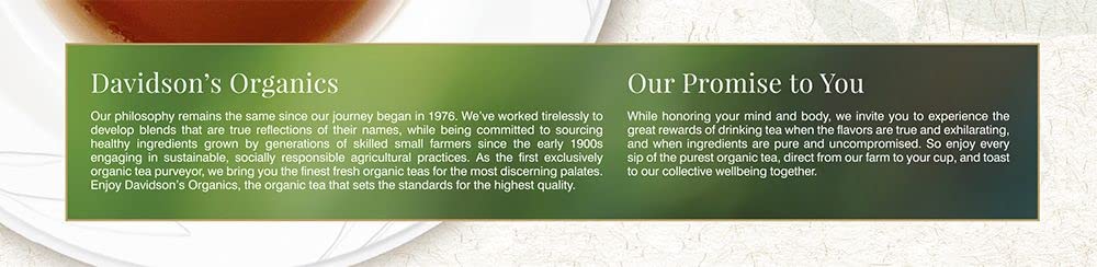 Davidson'S Organics, Lapsang Souchong Black, 100-Count Unwrapped Tea Bags