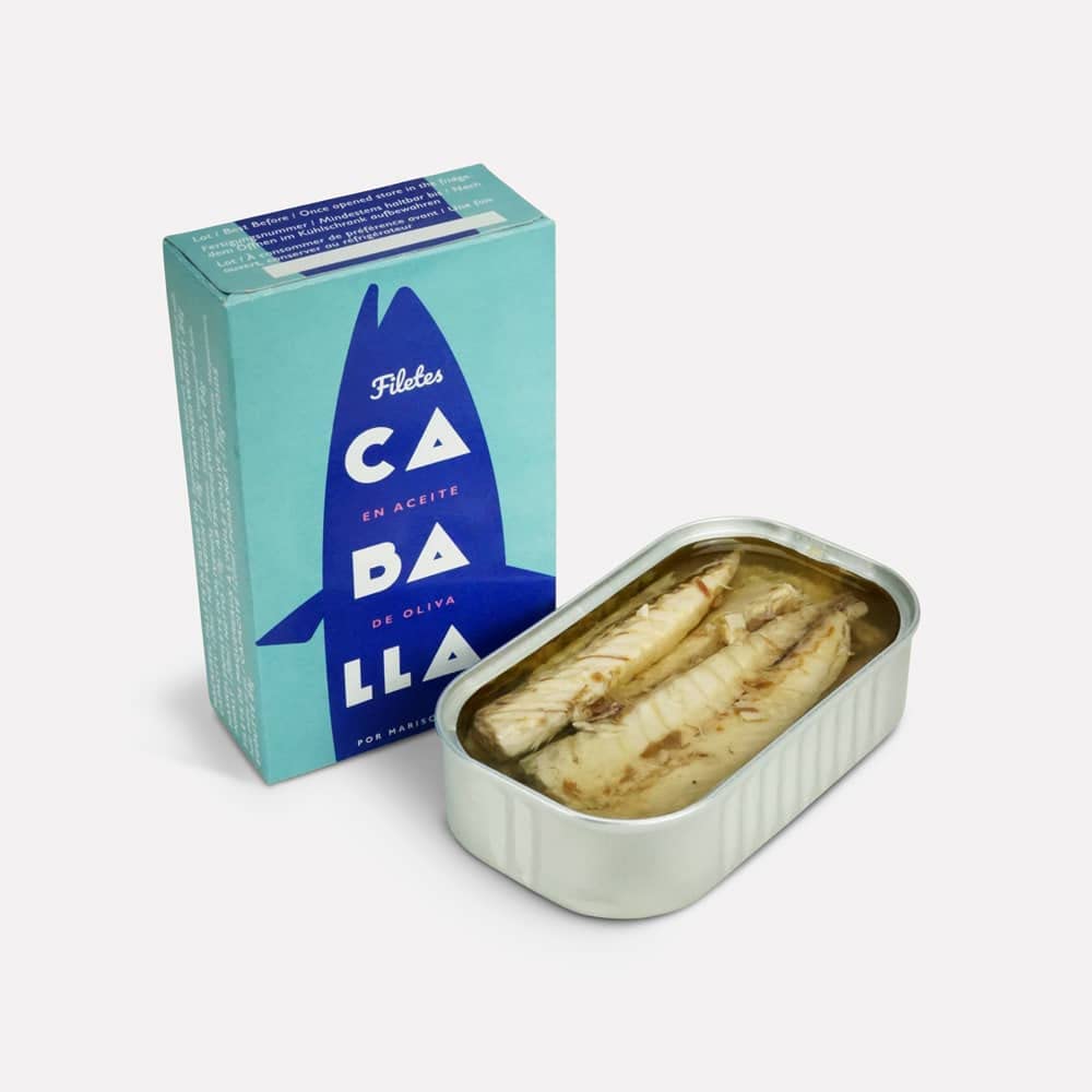 La Narval. Mackerel Fillets in Olive Oil. 110g (3.88oz).