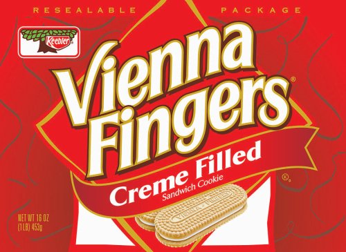 Keebler Vienna Fingers Creme Filled Sandwich Cookies 16 Oz