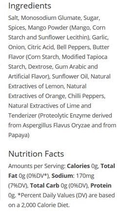 Bolner'S Fiesta Extra Fancy Mango Habanero Rub, 6 Ounces