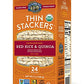 Lundberg Family Farms Organic Thin Stackers Grain Cakes, Red Rice And Quinoa, 5.9 Oz
