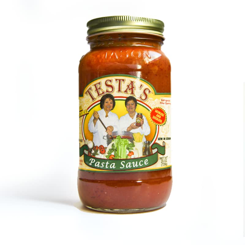 Testa'S Pasta Sauce 4 Pack (Seedless & Skinless)  (Pasta Sauce (Original))