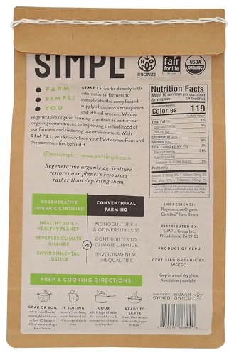 SIMPLI Organic Fava Beans  12 OZ