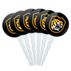 Colorado College Primary Logo Cupcake Picks Toppers Decoration Set of 6