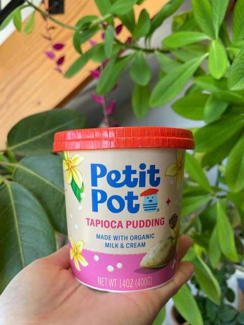 Petit Pot Organic Tapioca Pudding - 14 oz - Made with Milk and Cream