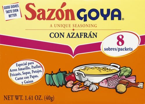Goya Saz  N, Seasoning With Azafran, 1.41 Oz