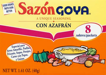Goya Saz  N, Seasoning With Azafran, 1.41 Oz