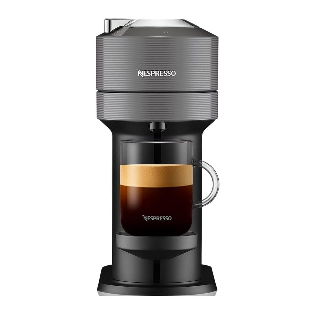 Nespresso Vertuo Next Coffee and Espresso Maker, Aluminum, Dark Gray, Model ENV120GY, Machine Only