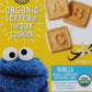 Earths Best Organic Letter of the Day Cookies for Toddlers 2 Years Old and Up, Vanilla Flavor, 5.3 Ounce Box
