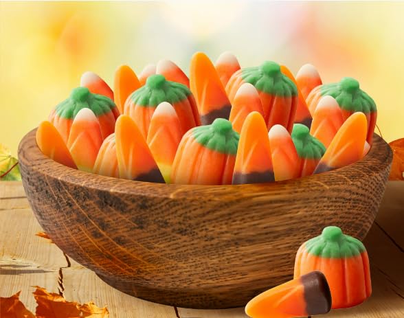 Autumn Candy Variety Mix, 11 oz, Mellowcreme Pumpkins, Harvest Candy Corn, Classic Candy Corn Park of 3 (Assorted Flavors Autumn