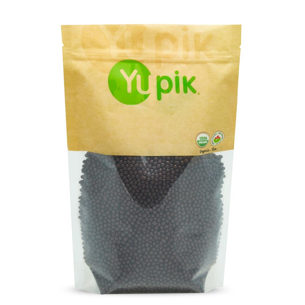 Yupik Organic Dark Chocolate Covered Puffed Quinoa, 70% Cacao, 2.2 lb (35.2 oz), Gluten-Free, GMO-Free, Kosher, Vegan, Quinoa Po