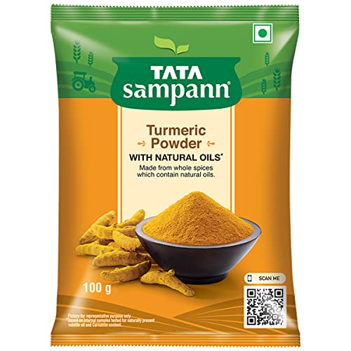 Tata Sampann Turmeric Powder With Natural Oils, 100G