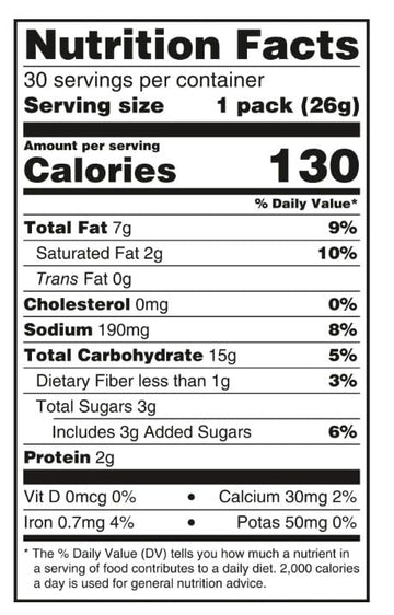 Ritz Peanut Butter Sandwich Crackers - 30 Pack