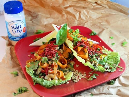 Salt For Life Salt Substitute - 9 oz. - Tasty Low Sodium Potassium Salt Substitute for High Blood Pressure With Real Salt-Taste