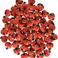 Lucks Dec-Ons Decorations Molded Sugar/Cup-Cake Topper, Ladybugs, 3/4 Inch, 176 Count