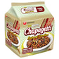 Nongshim Chapagetti 1 pack, Savory Jajang Noodles, Dried Vegetable Flakes, Ramyun Noodles with Sauce Mix