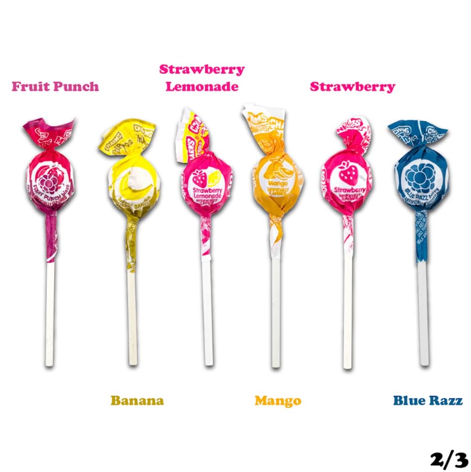 Charms Tootsie Roll Mini Pops, Assorted Flavors, Individually Wrapped, 300 Count, 3.47 lb