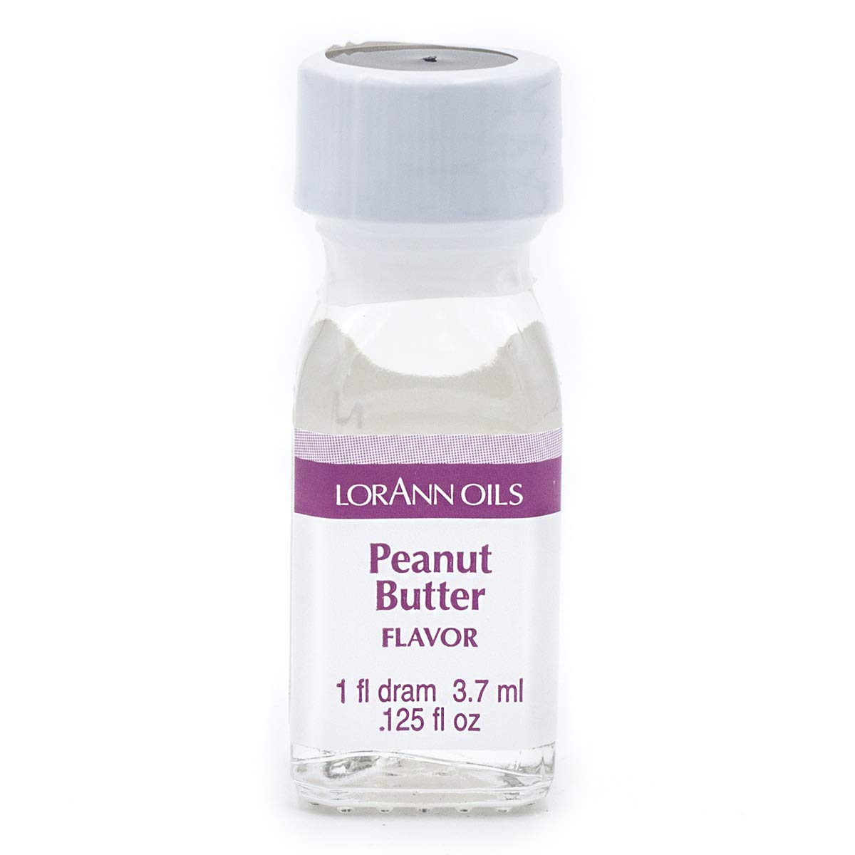Lorann Peanut Butter Ss Flavor, 1 Dram Bottle (.0125 Fl Oz - 3.7Ml - 1 Teaspoon) - 2 Pack