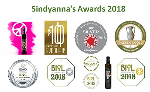 SINDYANNA OF GALILEE Extra Virgin Olive Oil, Natural Honey & Zatar Gift Set, 3 Piece Set