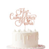Keoysek Spanish Feliz Cumpleanos Mama Cake Topper, Mom Happy Birthday, Best Mom Ever, Happy Mothers Day, Mom Birthday Party Deco