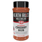 Heath Riles BBQ Cherry Rub Seasoning Shaker, 10 oz - Champion Pitmaster Recipe