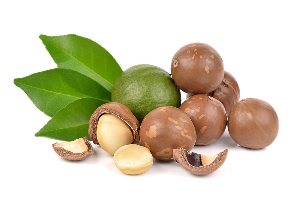 US Organic Macadamia Nut Oil, Unrefined Virgin, Cold Pressed, 2 Fl Oz, Golden Yellow, Amber Glass Bottle with Dropper
