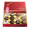 Gluten Free Palace Chocolate Covered Cookie Gift Basket – Mishloach Manot Kosher – Easter Treats For Family – Gluten Free Chocolate Gift Box - Birthday, Anniversary, Thank You & Sympathy (12 Count)