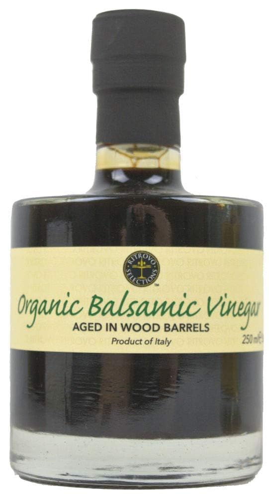 Ritrovo Organic Balsamic Vinegar, 8.45 oz, 8.5 Fl Oz (Pack of 1)