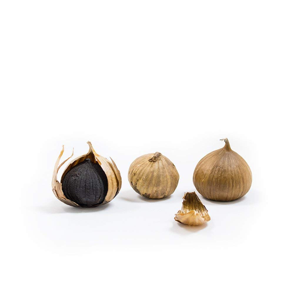 Generic Premium Single Clove Black Garlic /17.2 Oz (500 G) Whole Black Garlic Fermented For Full 90 Days, Non-Additives, Ready T