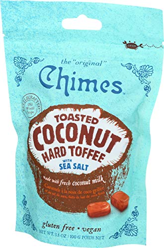Chimes Toffee Hard Coconut Sea Salt, 3.5 oz