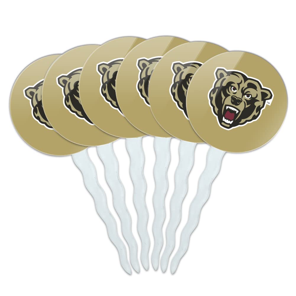 Kutztown Secondary Logo Cupcake Picks Toppers Decoration Set of 6