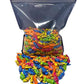 KLUB BULK Holiday Special Tootsie Roll Fruit Chews, Assorted 8 Flavors, 1 lb Resealable Bag, Individually Wrapped, Chewy Taffy Candy