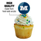 Millikin University Primary Logo Cupcake Picks Toppers Decoration Set Of 6