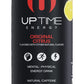 UPTIME Premium Energy Drink, Original Citrus, Natural Caffeine, 12oz Bottles, Pack of 12