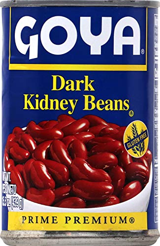 Goya Foods Dark Red Kidney Beans, 15.5 Ounce (Pack of 24)