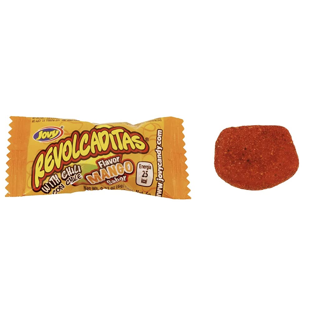 Jovy Revolcaditas With Chili Mango Flavor | 6Oz Bag | Mexican Candy